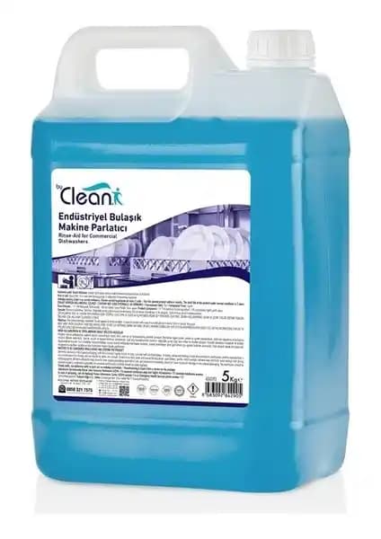 Endüstriyel Bulaşık Makinesi Parlatıcısı Rulopak By Clean 5 Litre Profesyonel Kullanım İçin