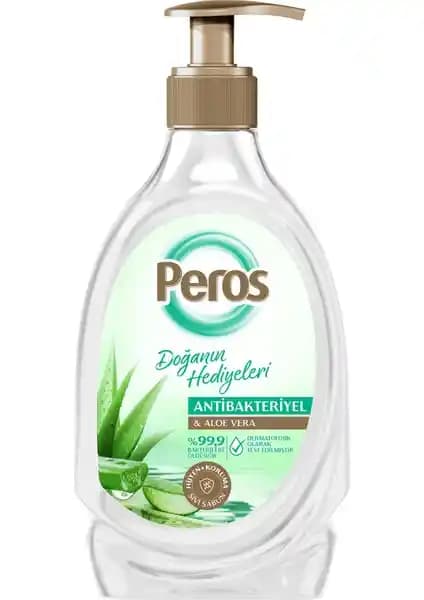 Peros Sıvı Sabun Antibakteriyel Aloe Vera ile Güvenli ve Doğal Temizlik Çözümü