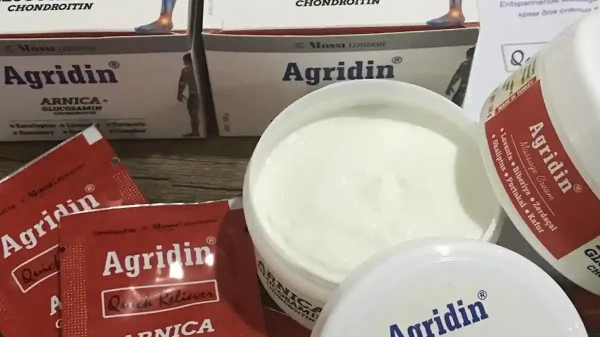 Agridin Krem: Kas ve Eklem Ağrıları İçin Etkili Topikal Tedavi Seçeneği