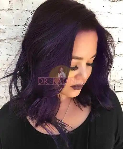 Akmayan Mor Saç Boyası: Uzun Süre Kalıcı ve Canlı Mor Renkler İçin Rehber