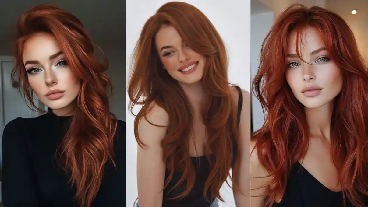 Bakır Kızıl Kısa Saç Modelleri: Cesur ve Canlı Kısa Saç Stilleriyle Zamansız Güzellik