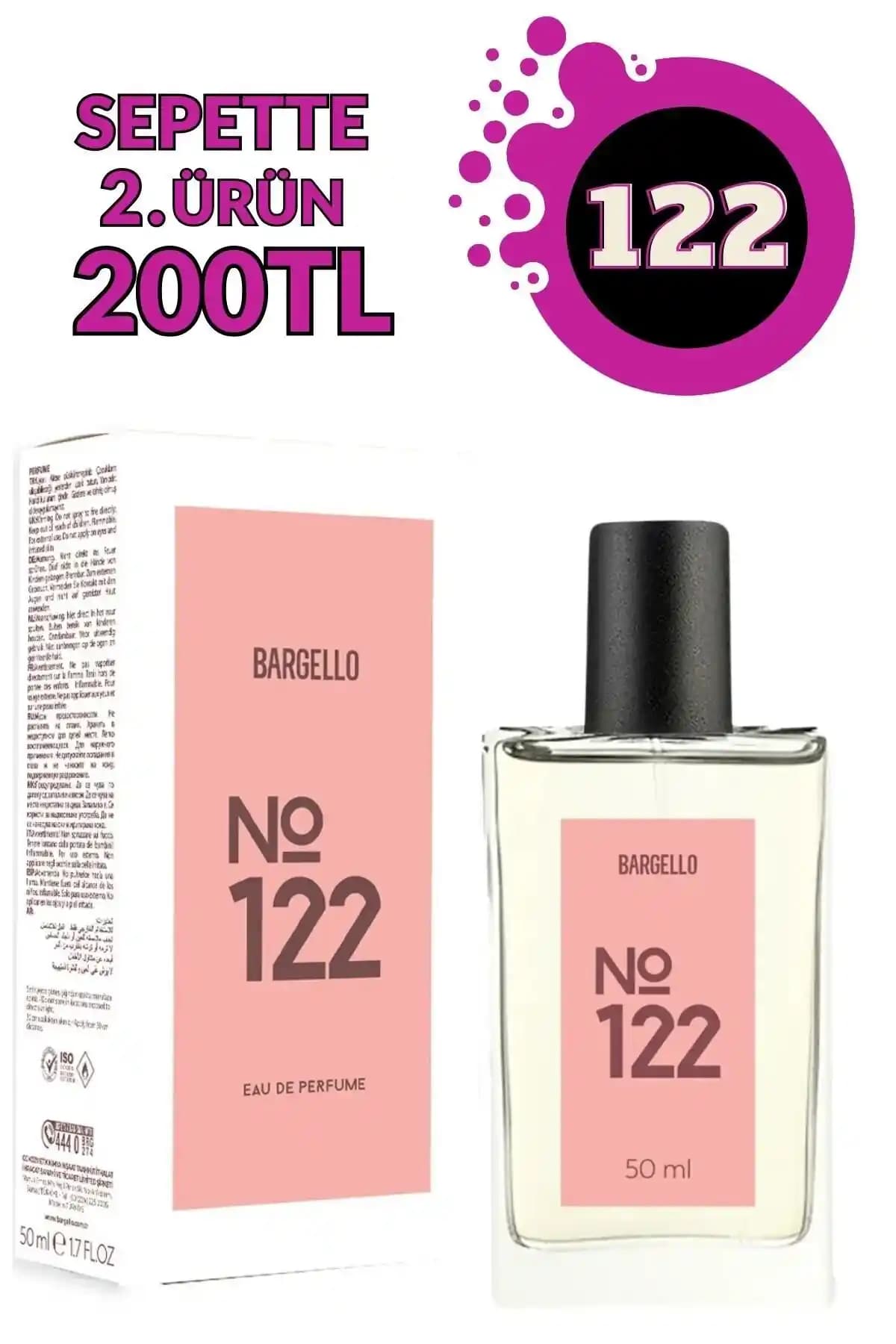Bargello 122 Kadın 50 ml Parfüm EDP Oriental: Kalıcı ve Zarif Doğu Esintili Koku