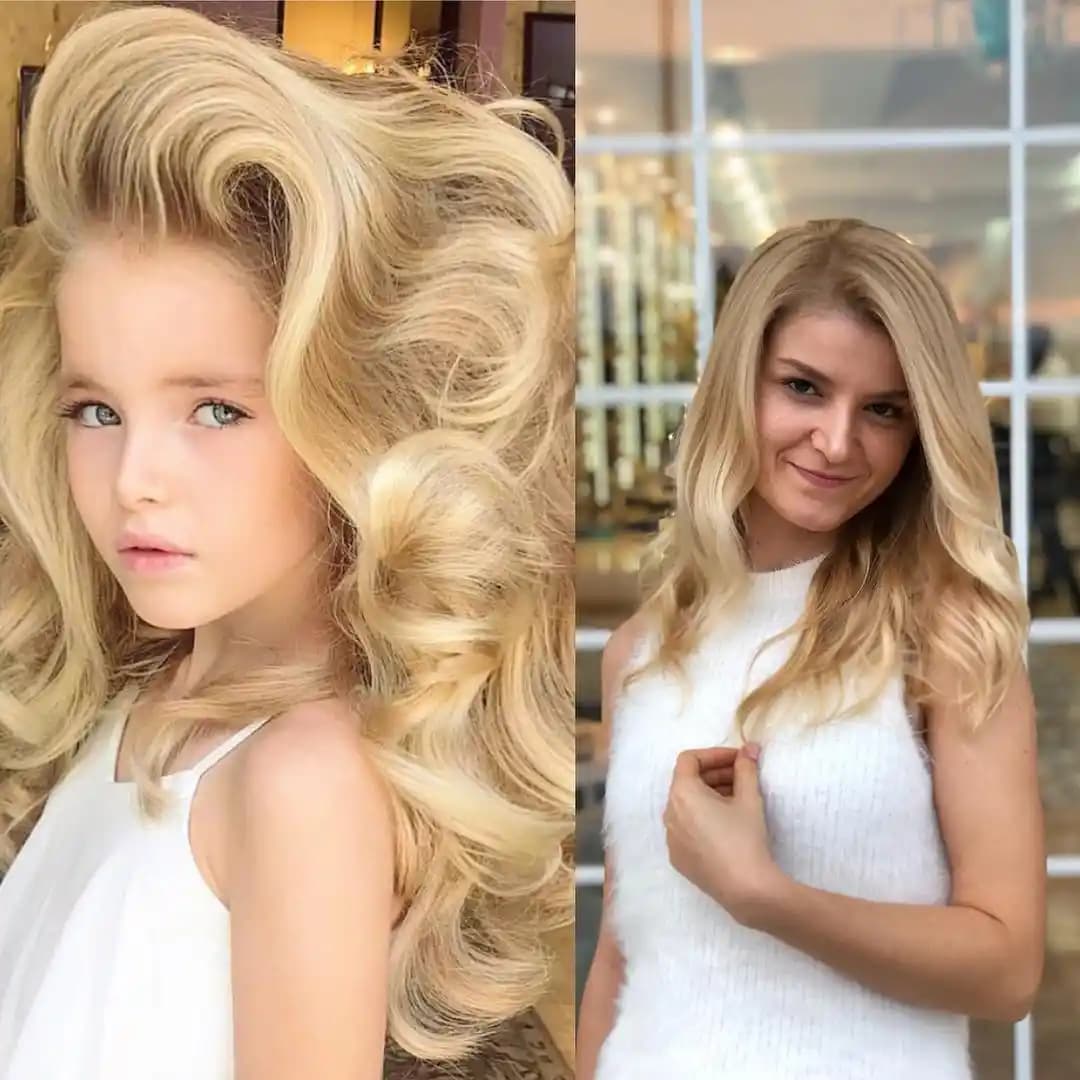 Bebek Sıcak Sarı Saç Rengi: Doğal ve Sıcak Tonların Zarif Uyumu