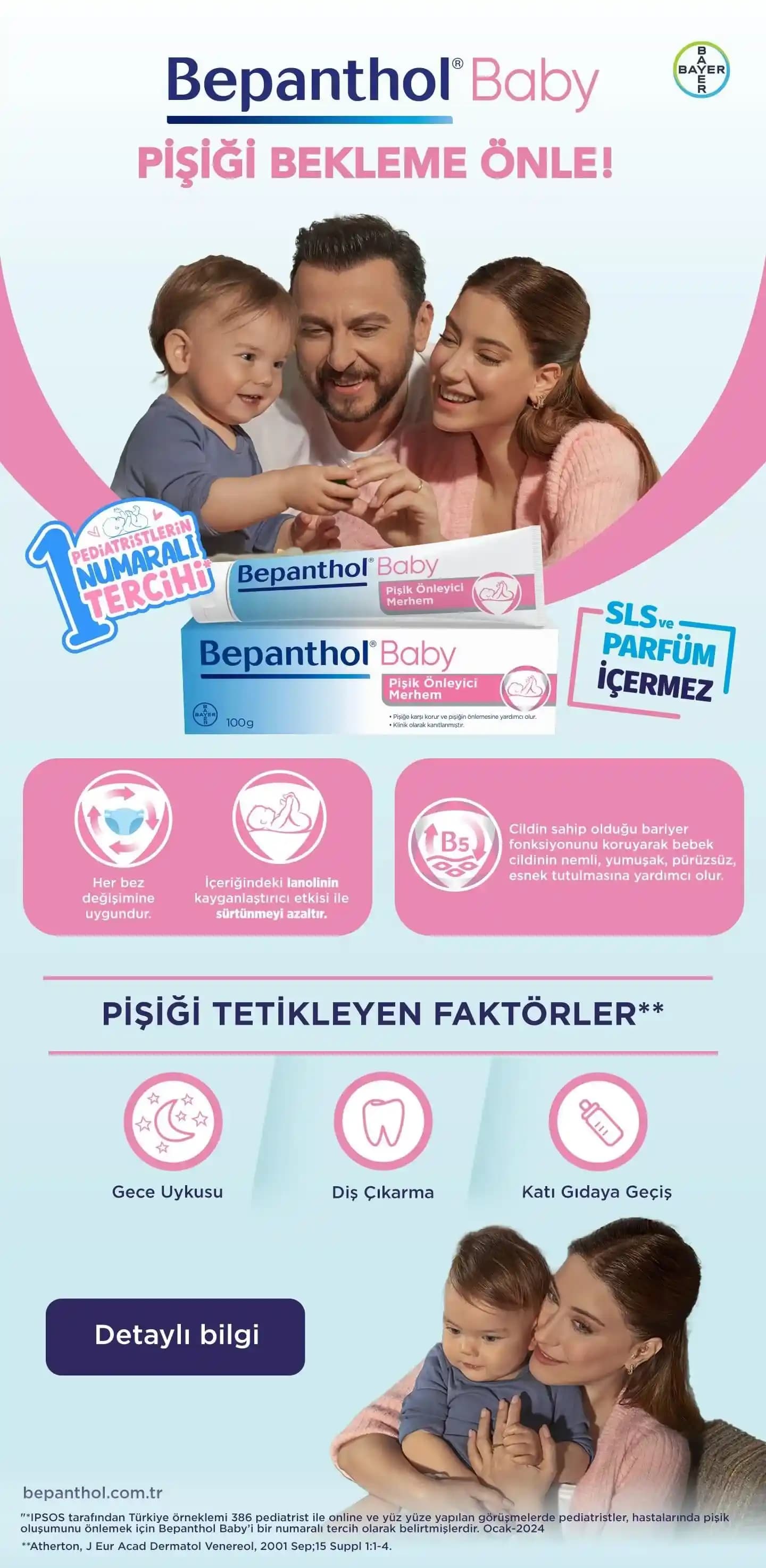 Bepanthol Pişik Kremi İçeriği ve Güvenilirliği: Temiz ve Etkili Bebek Cilt Bakımı