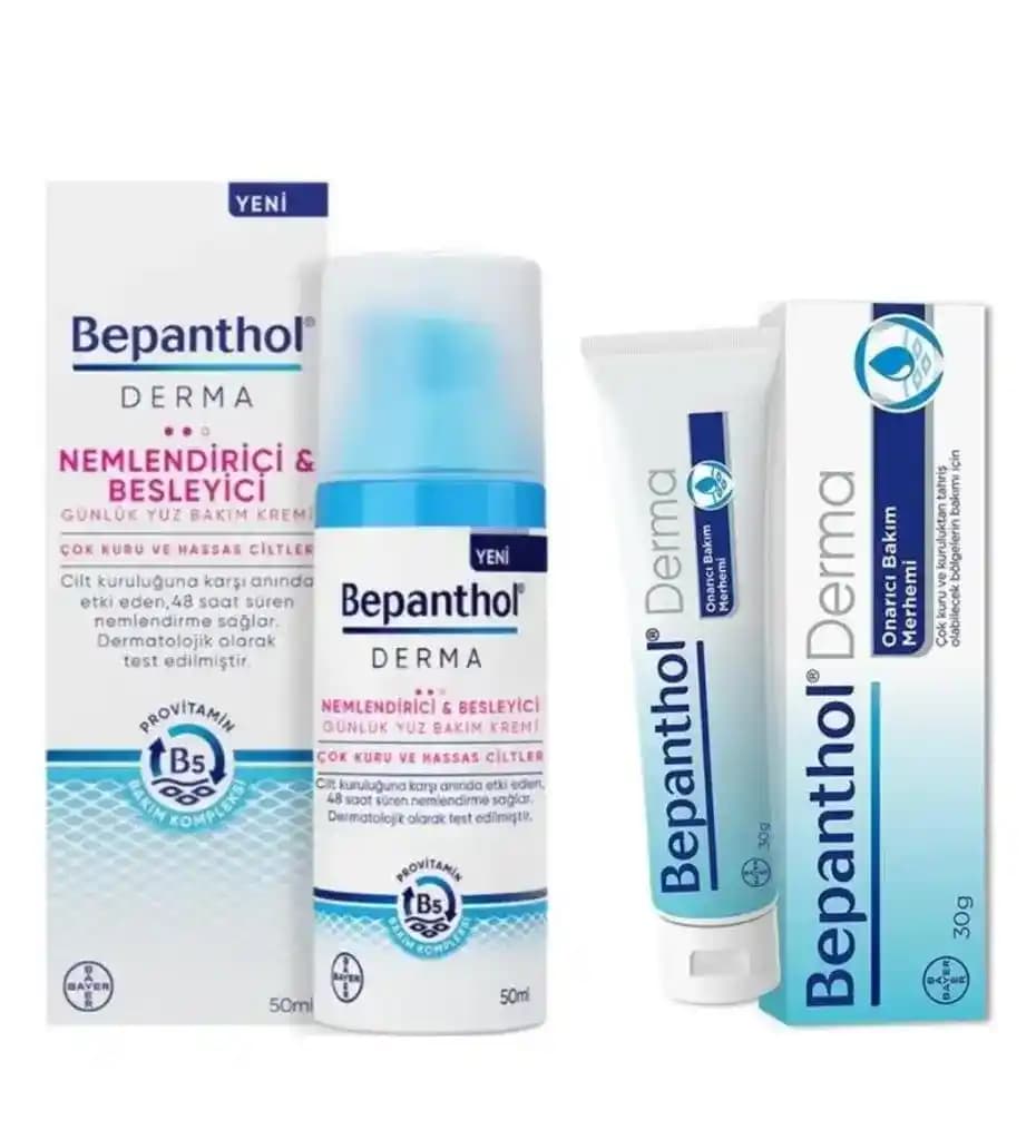 Bepanthol Yüz Kremi: Kuru ve Hassas Ciltler İçin Derinlemesine Nem ve Onarım