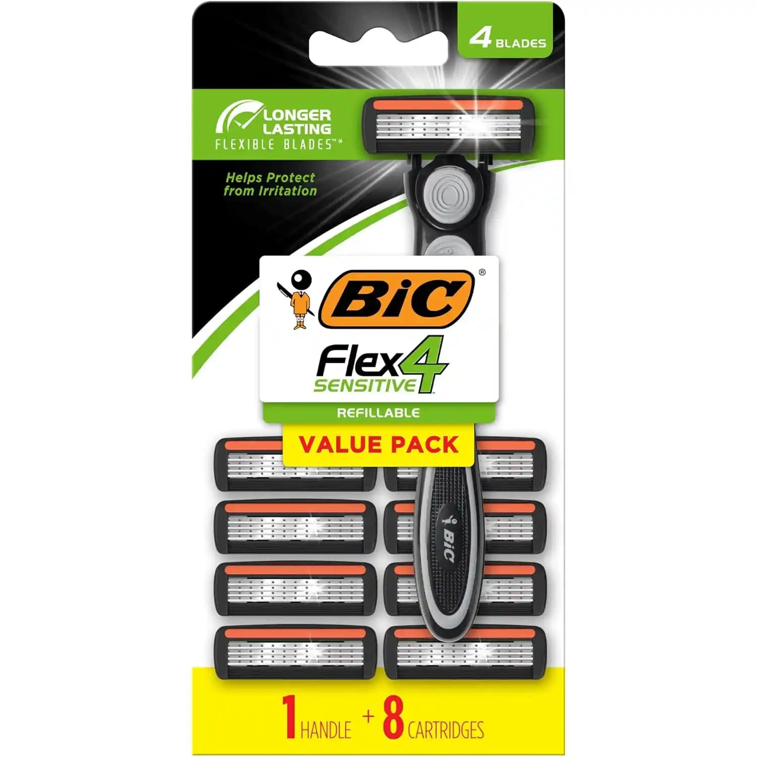Bic Flex 4: Dört Bıçaklı Esnek Başlıklı Hassas ve Konforlu Tıraş Deneyimi