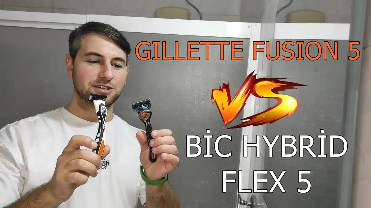 BIC Flex 5 ve Gillette Fusion 5 Tıraş Jiletleri Türkiye'de Teknik ve Performans Karşılaştırması