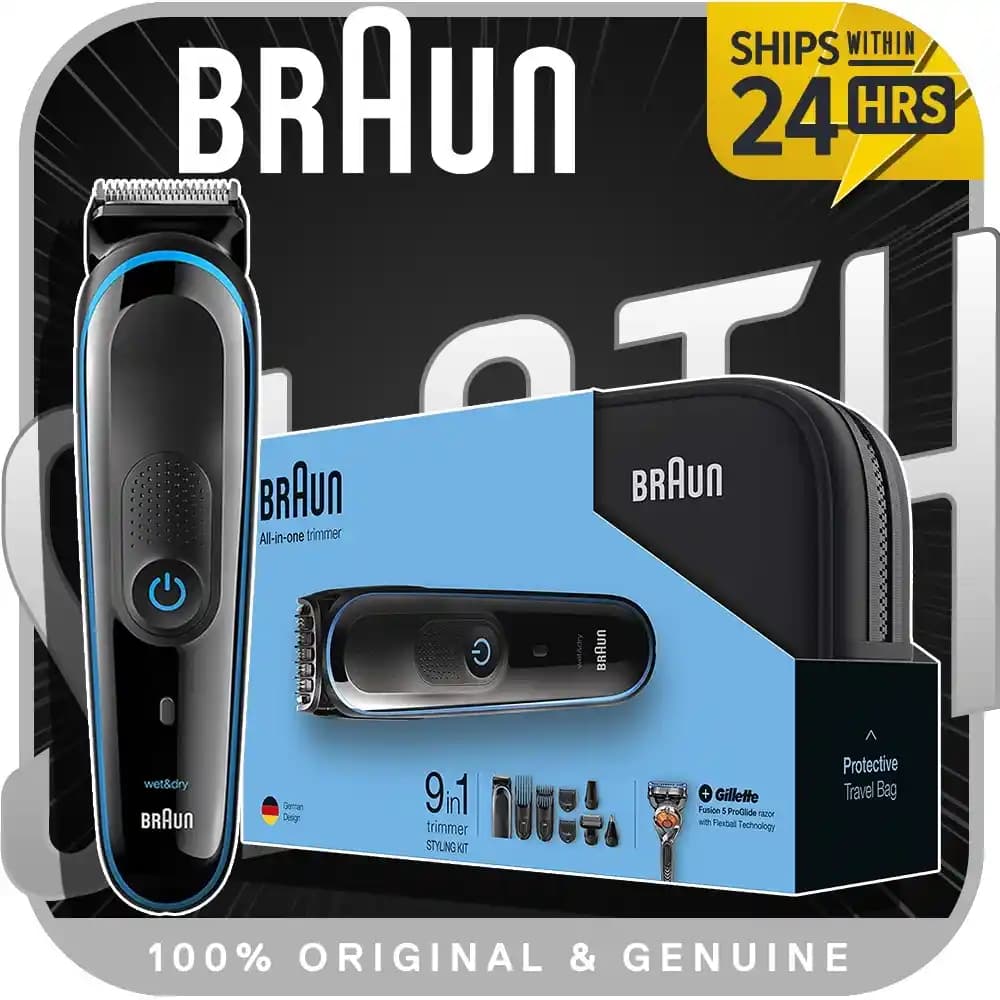 Braun MGK3980 Çok Fonksiyonlu Kişisel Bakım Cihazı ile Konforlu ve Hassas Tıraş