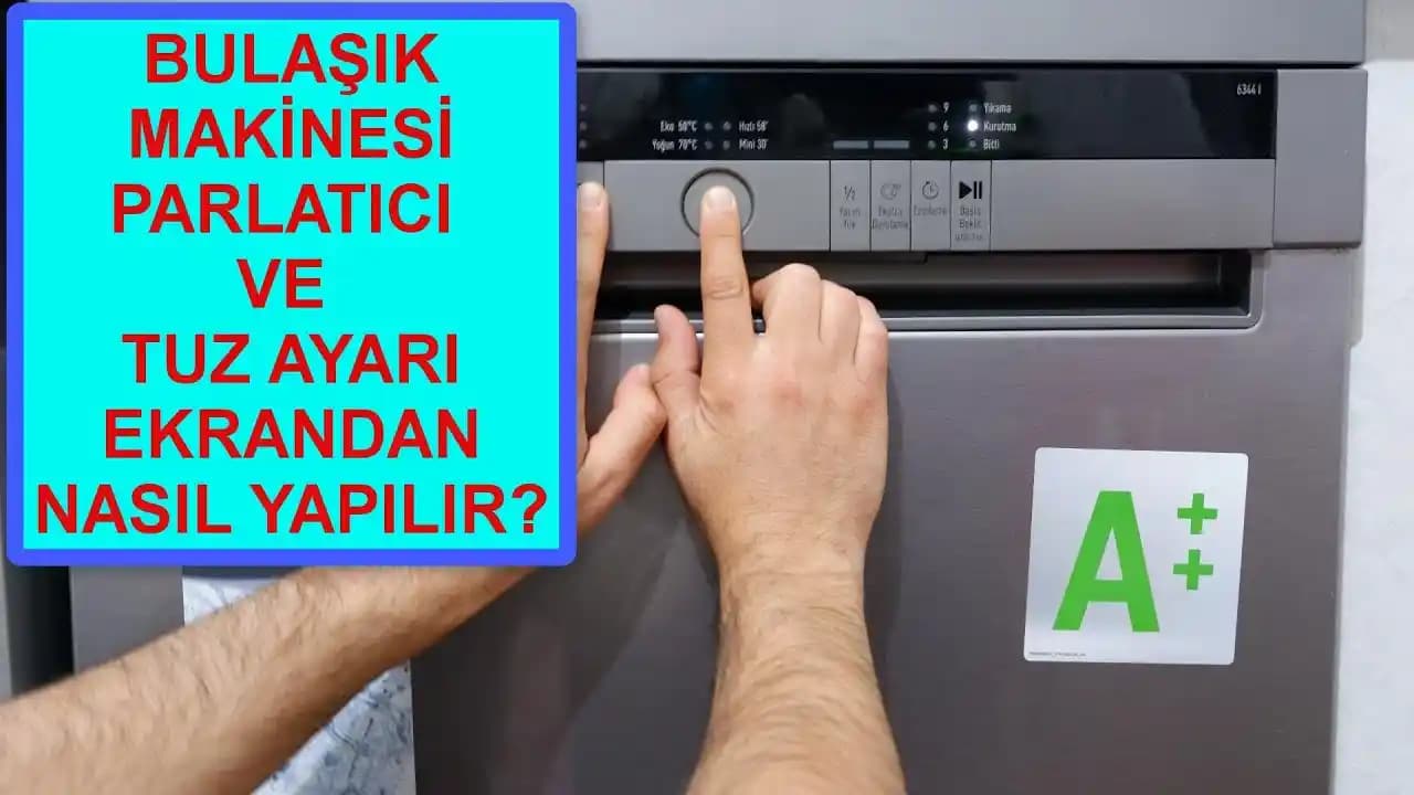 Bulaşık Makinesi Tuz Ayarı: Su Sertliği ve Temizlik Performansını Optimize Etme