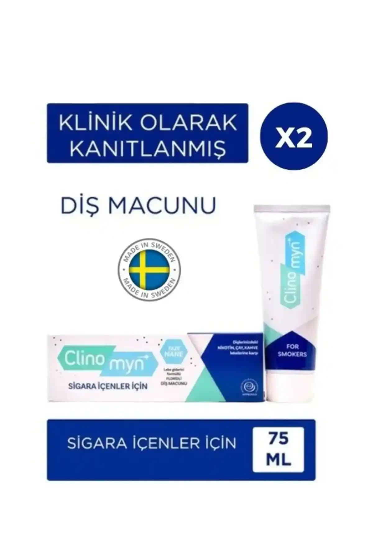Clinomyn Diş Macunu Gratis'te: Hassasiyet Azaltan ve Diş Eti Sağlığına Destek