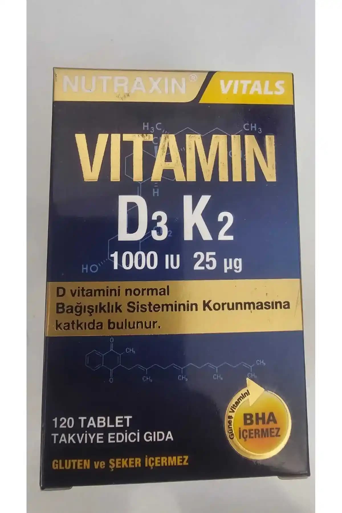 D3K2 Vitamini: Kemik Sağlığı ve Cilt Bakımında Etkili Destek 75-90 Karakter