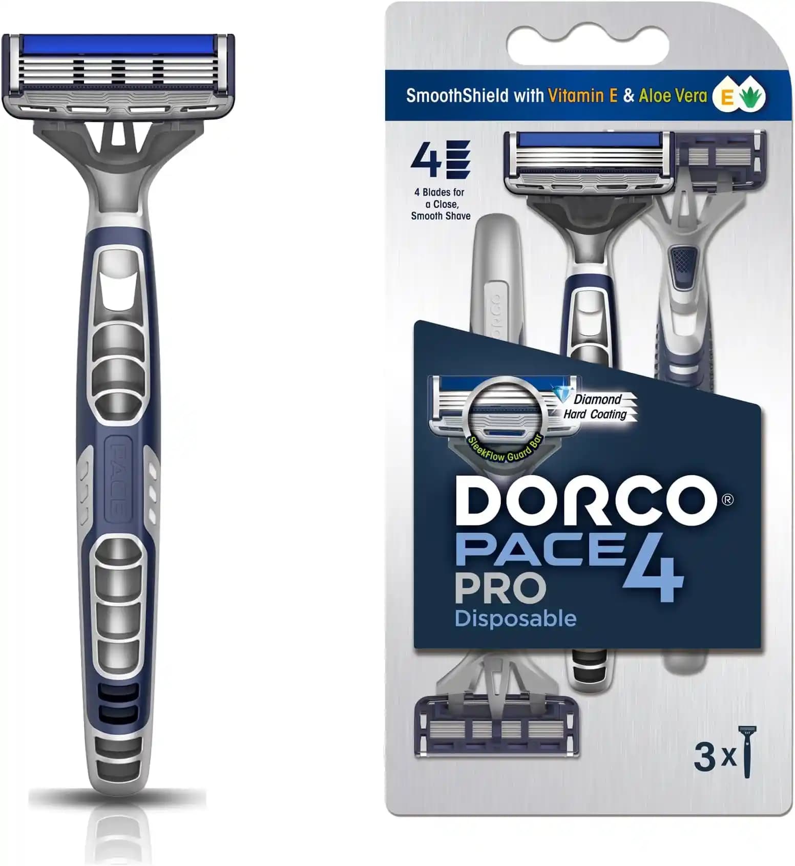 Dorco Pace 4: Cilt Dostu ve Ergonomik Tasarımlı Yenilikçi Tıraş Bıçağı