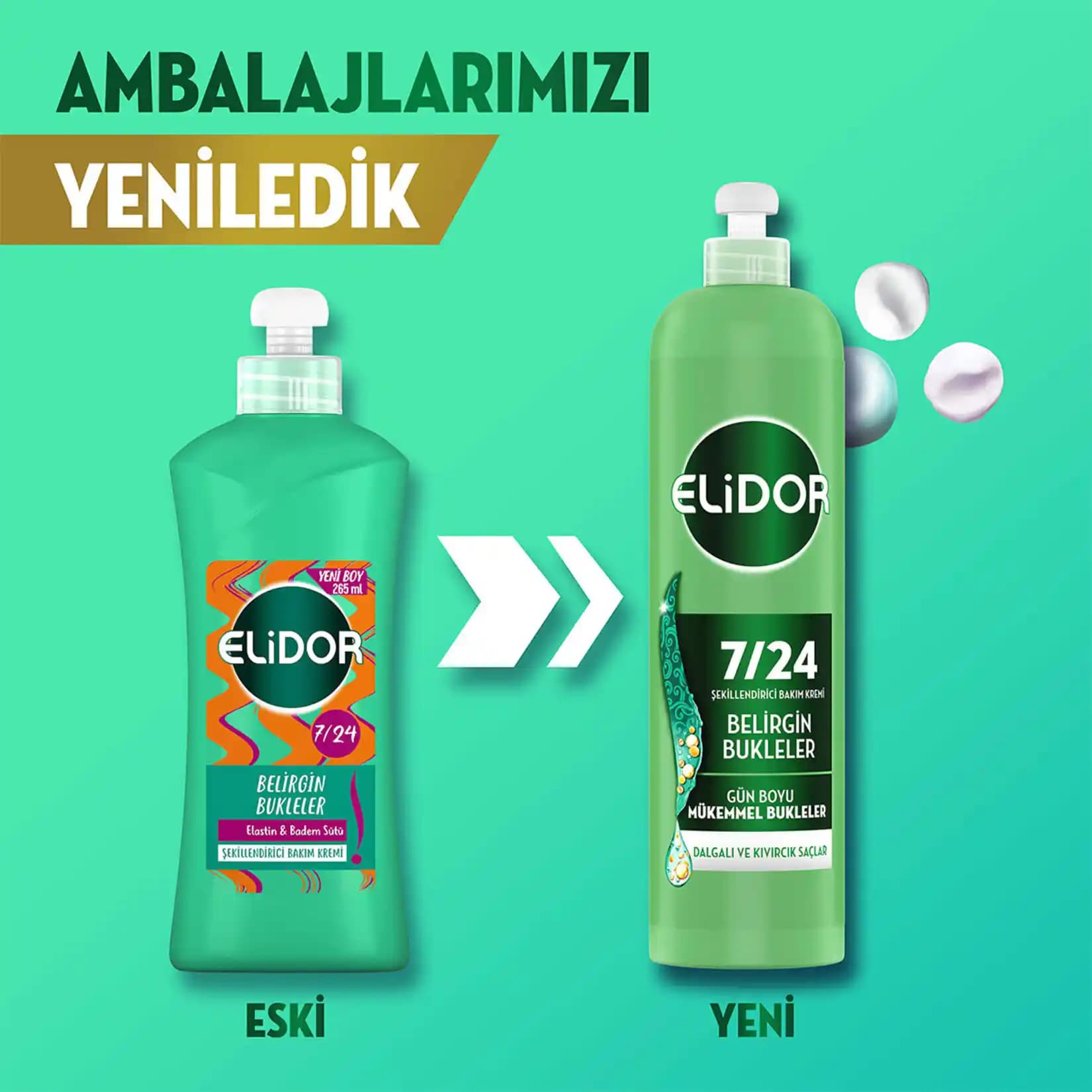 Elidor Kıvırcık Serisi ile Kıvırcık Saçlar İçin Uzman Nemlendirme ve Bakım