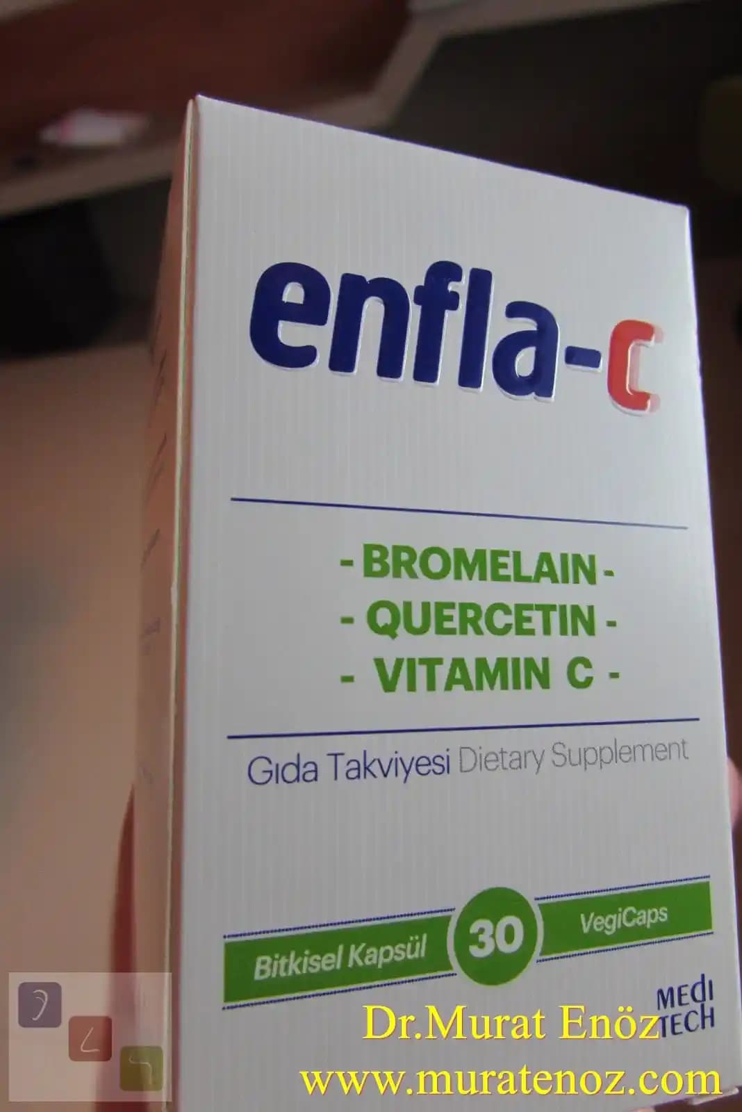 Enfla C: Hassas Ciltler İçin Anti-Enflamatuar ve Cilt Sağlığı Destekleyici Ürün