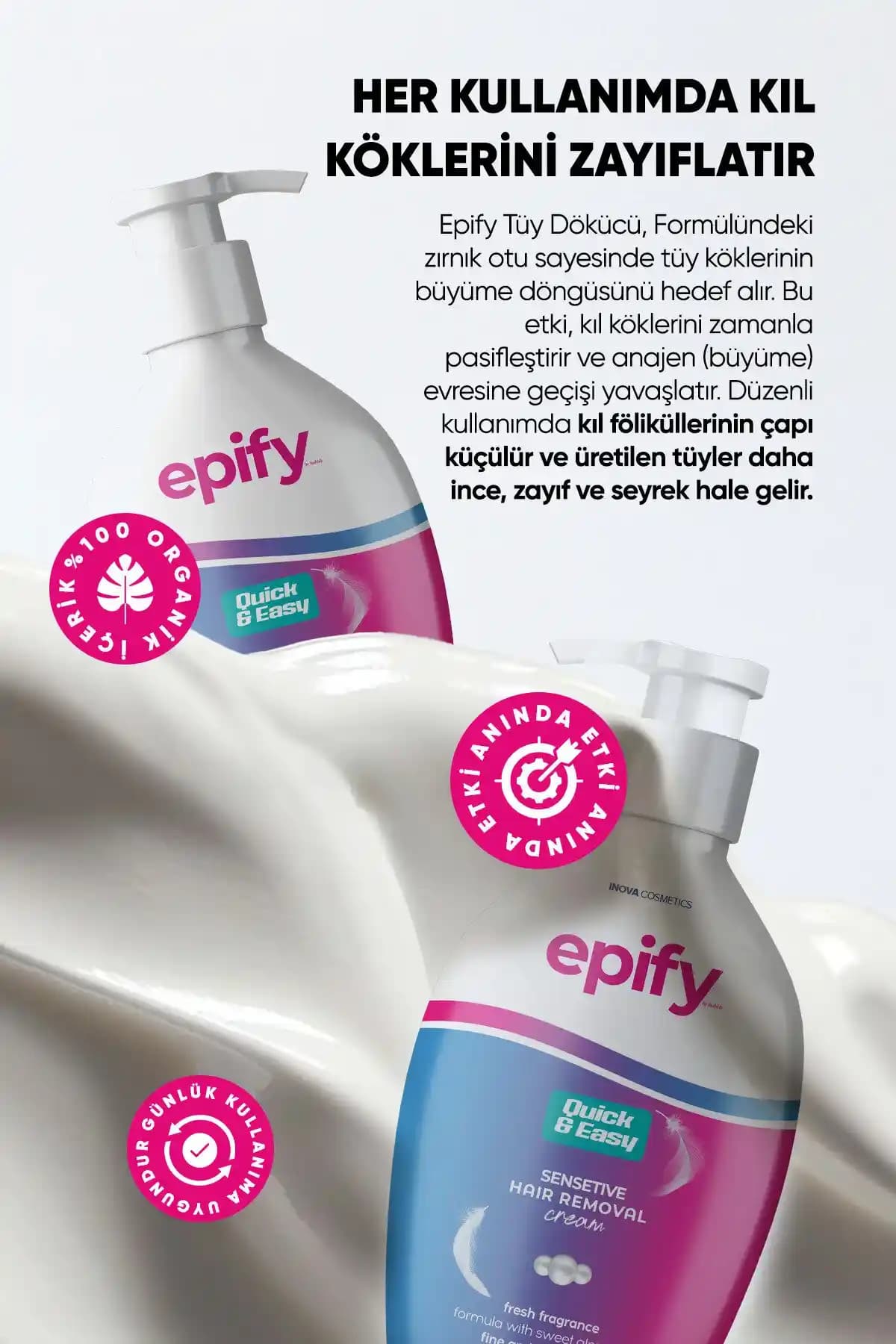 Epify Tüy Dökücü Krem: Etkili ve Cilde Dost Tüy Alma Çözümü İncelemesi