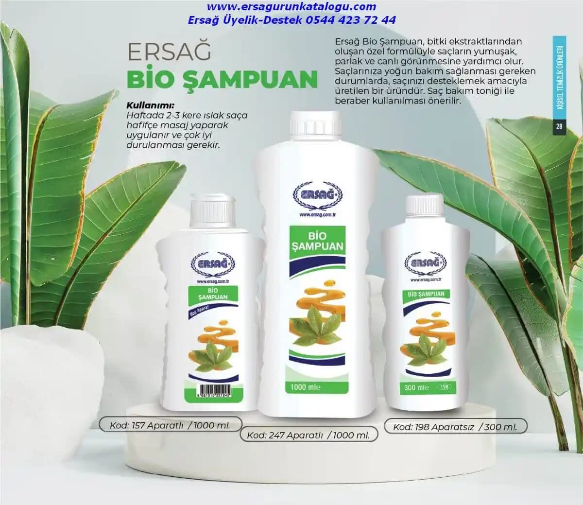 Ersağ Bio Şampuan ile Doğal Saç Bakımı ve Saç Çıkarma Etkileri Hakkında Bilgi