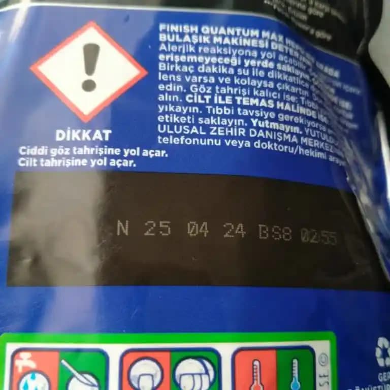 Finish Bulaşık Tabletleri Son Kullanma Tarihi ve Doğru Saklama Koşulları Rehberi