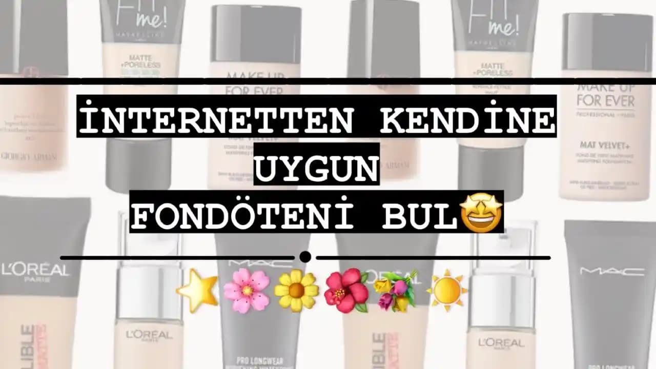 Fondöten Rengi Bulma Sitesi ile Cilt Alt Tonunuza Uygun Doğru Fondöteni Seçin