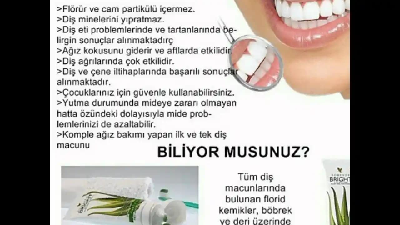 Forever Diş Macunu Faydaları: Doğal İçerikli Etkili Ağız Bakımının Anahtarı