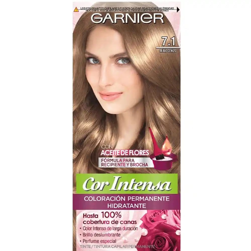 Garnier 7.1: Doğal ve Canlı Küllü Mavi Tonlu Saç Boyası ile Saç Bakımı