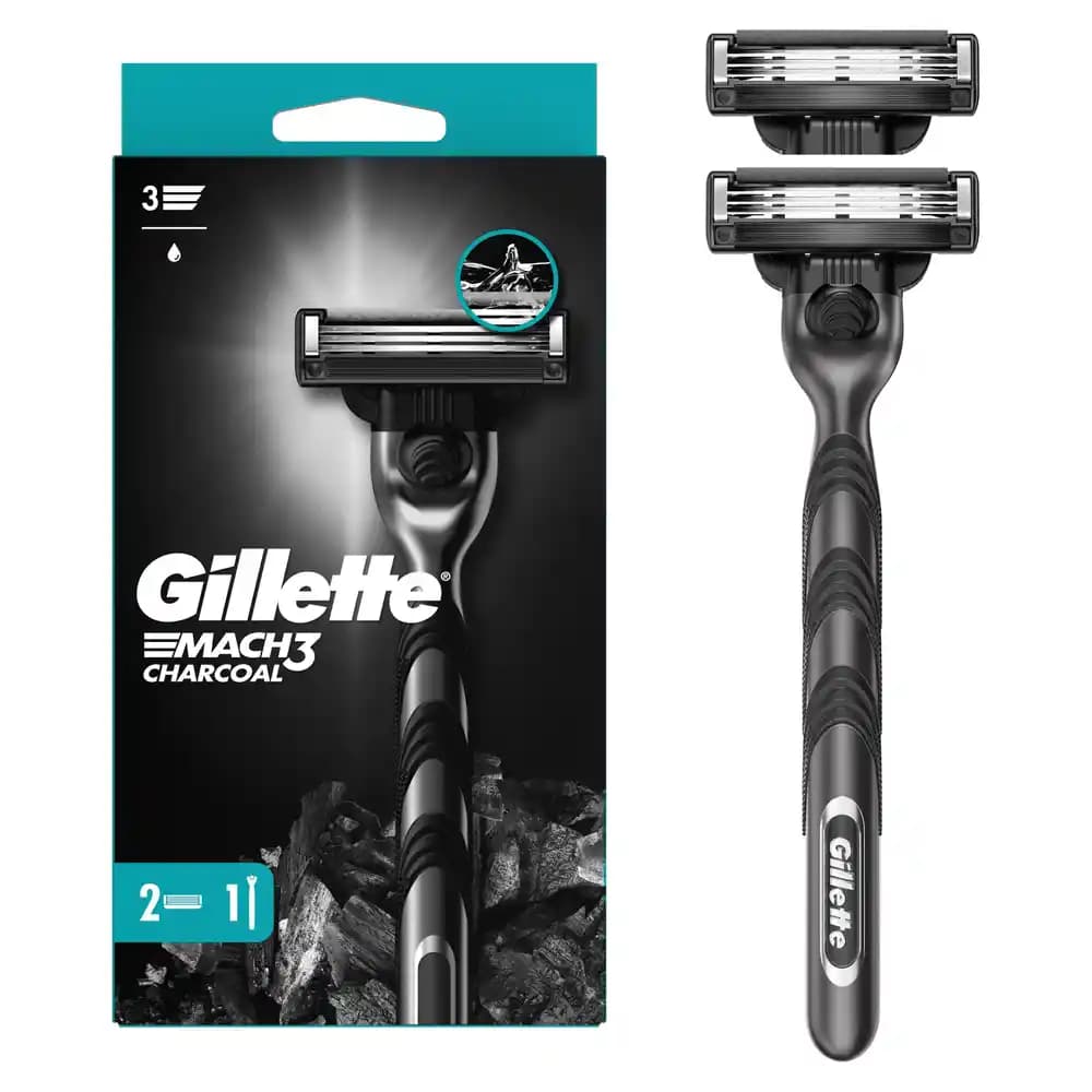 Gillette Mach3 ve Mach3 Charcoal: Aktif Karbon Teknolojili Yenilikçi Tıraş Çözümleri