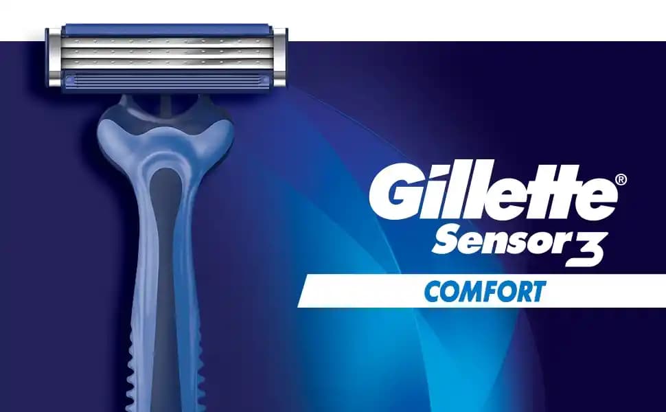 Gillette Sensor 3: Hassas Ciltler İçin Konforlu ve Ekonomik Tıraş Makinesi