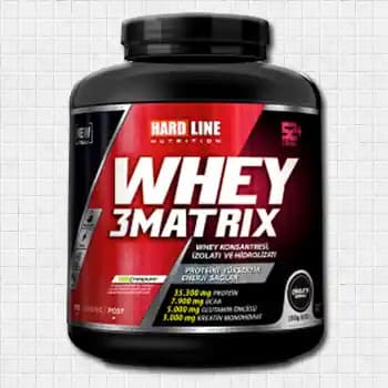 Hardline Whey 3Matrix: Üçlü Protein Formülü ile Kas Gelişimi ve Hızlı Toparlanma