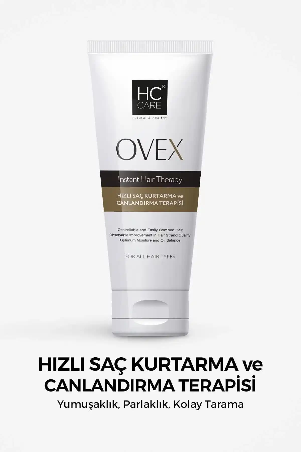 HC Care Ovex Hızlı Saç Kurtarma ve Canlandırma Terapisi ile Saç Sağlığınızı Koruyun