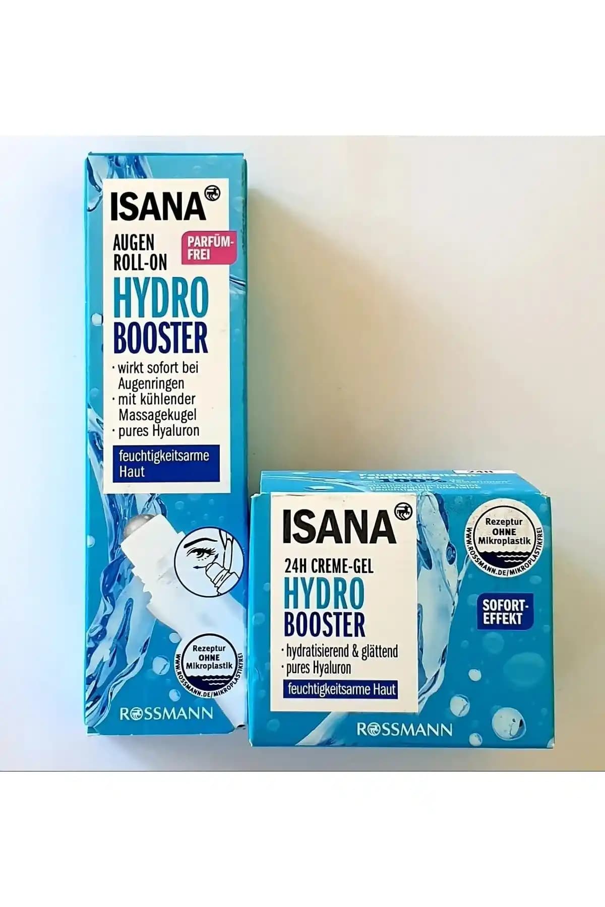 Isana Hydro Booster Göz Çevresi Roll On ile Yoğun Nemlendirme ve Canlandırma Sağlayın