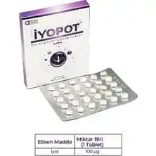 İyot Tableti: Tiroid Sağlığı ve Güzellik İçin Etkili Takviye Seçeneği