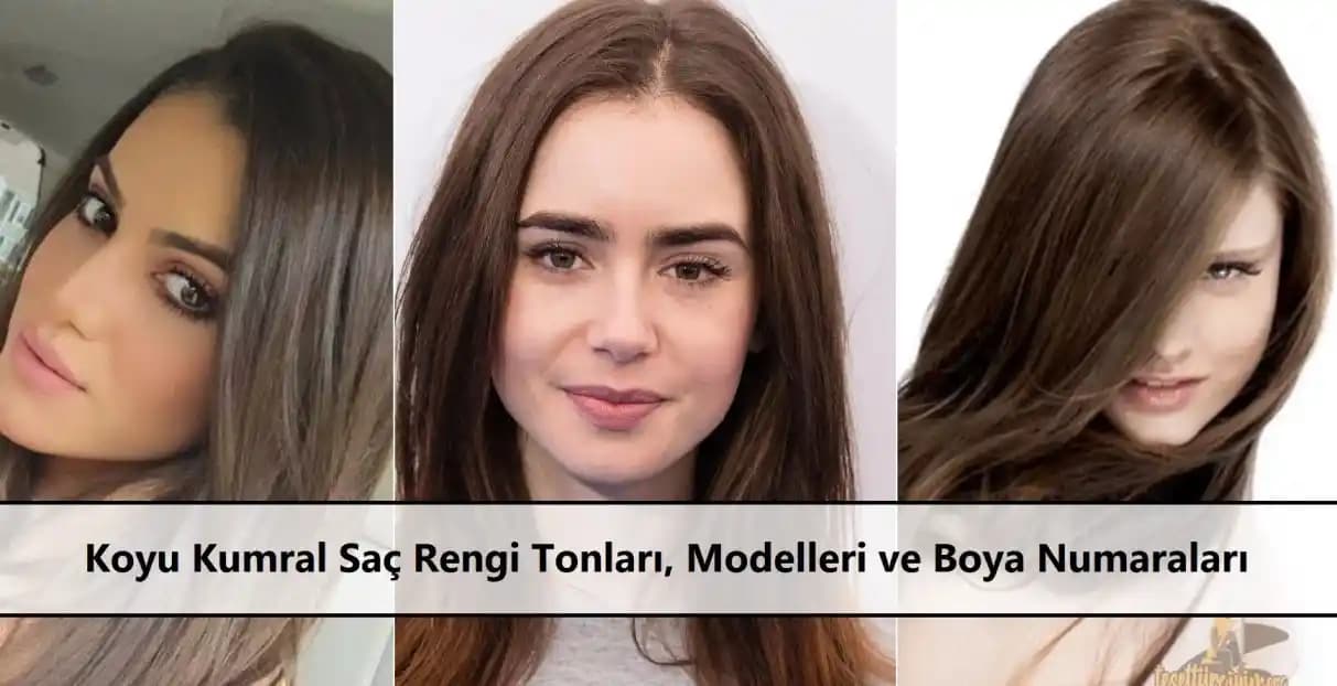 Kızıllık İçermeyen Koyu Kumral Saç Renkleri: Doğal ve Zarif Ton Seçenekleri