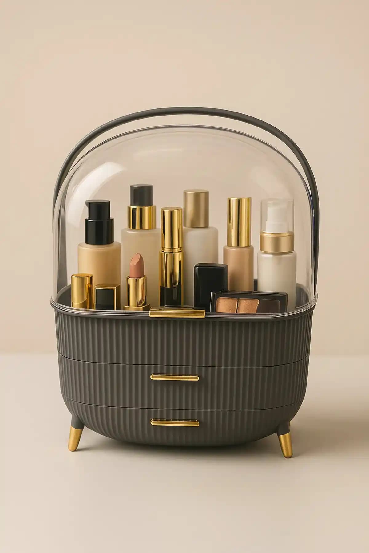 Makri Home Makyaj Organizeri: Fonksiyonel ve Estetik Makyaj Düzenleme Çözümü