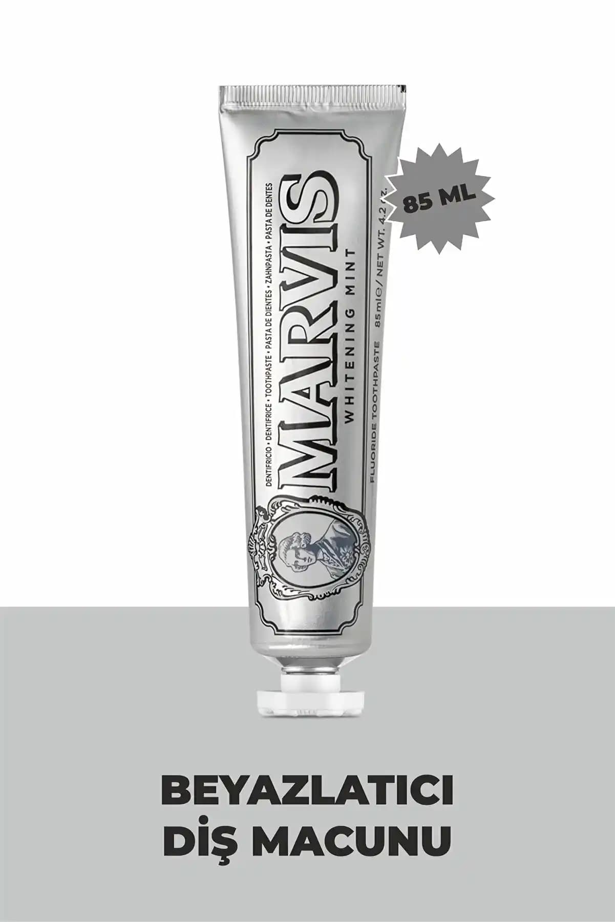 Marvis Whitening Mint Diş Macunu: Doğal Beyazlık ve Uzun Süreli Nane Ferahlığı