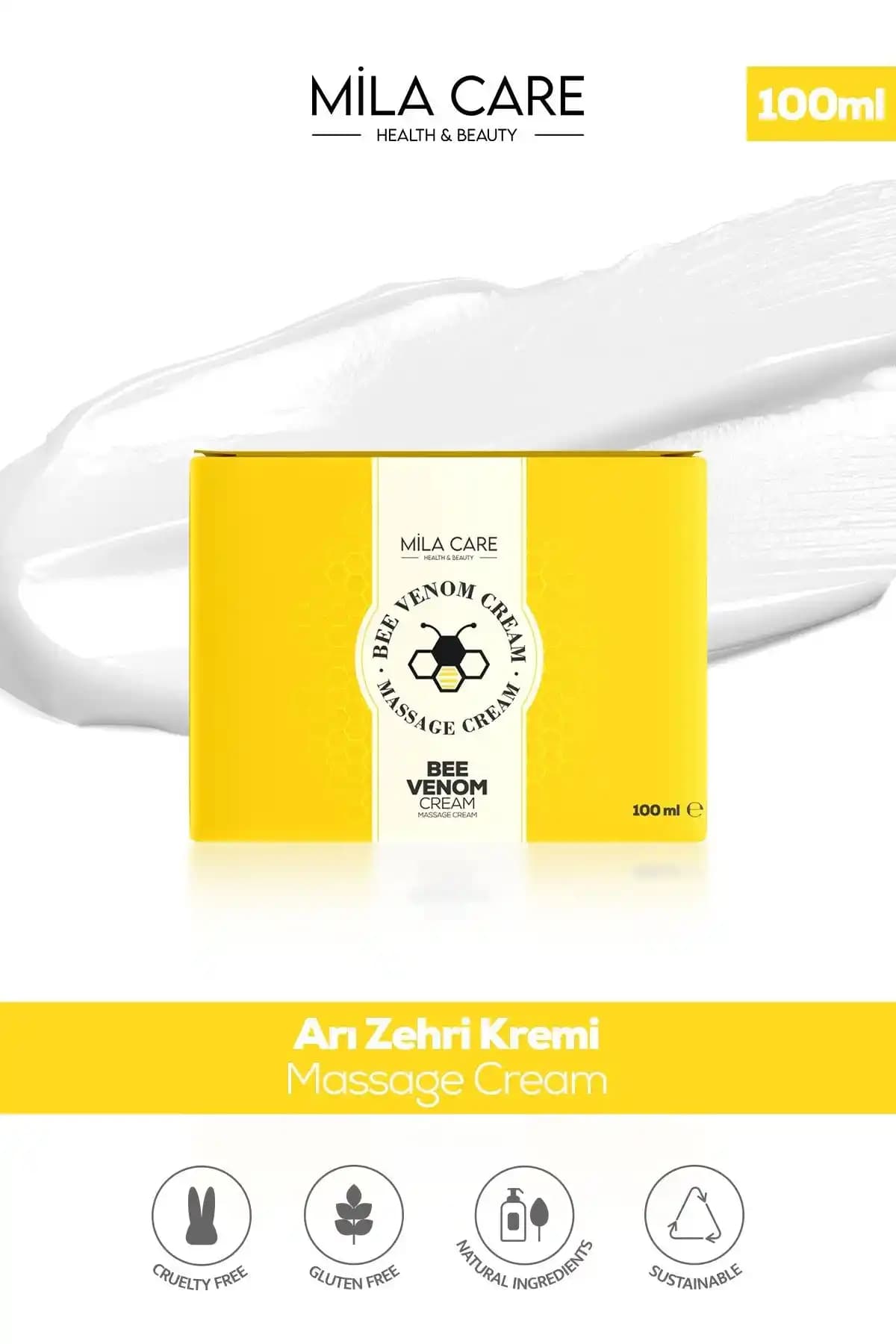 Mila Care Bee Venom Arı Zehri Kremi ile Doğal Cilt Yenileme ve Kırışıklık Azaltma