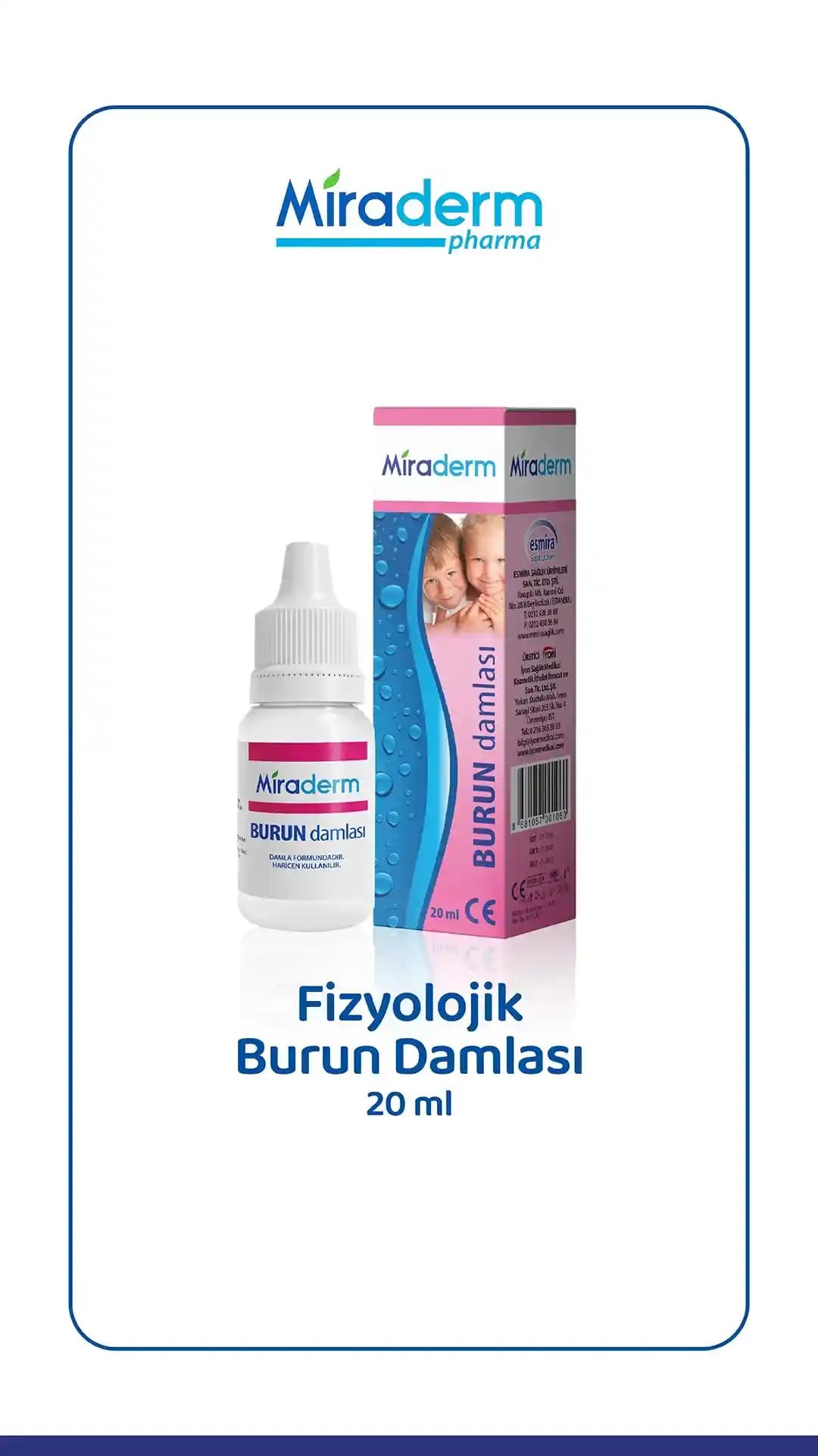 Miraderm Burun Damlası Kullanımı ve Faydaları: Burun Sağlığı İçin Detaylı Rehber