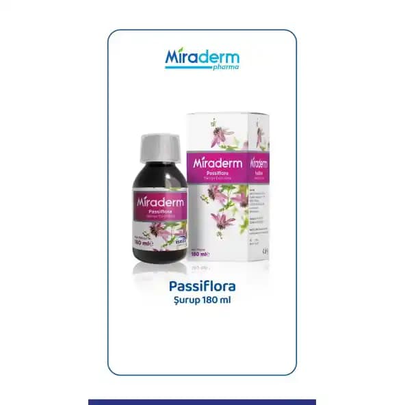 Miraderm Passiflora Şurup: Doğal İçeriklerle Cilt Bakımı ve Stres Yönetimi