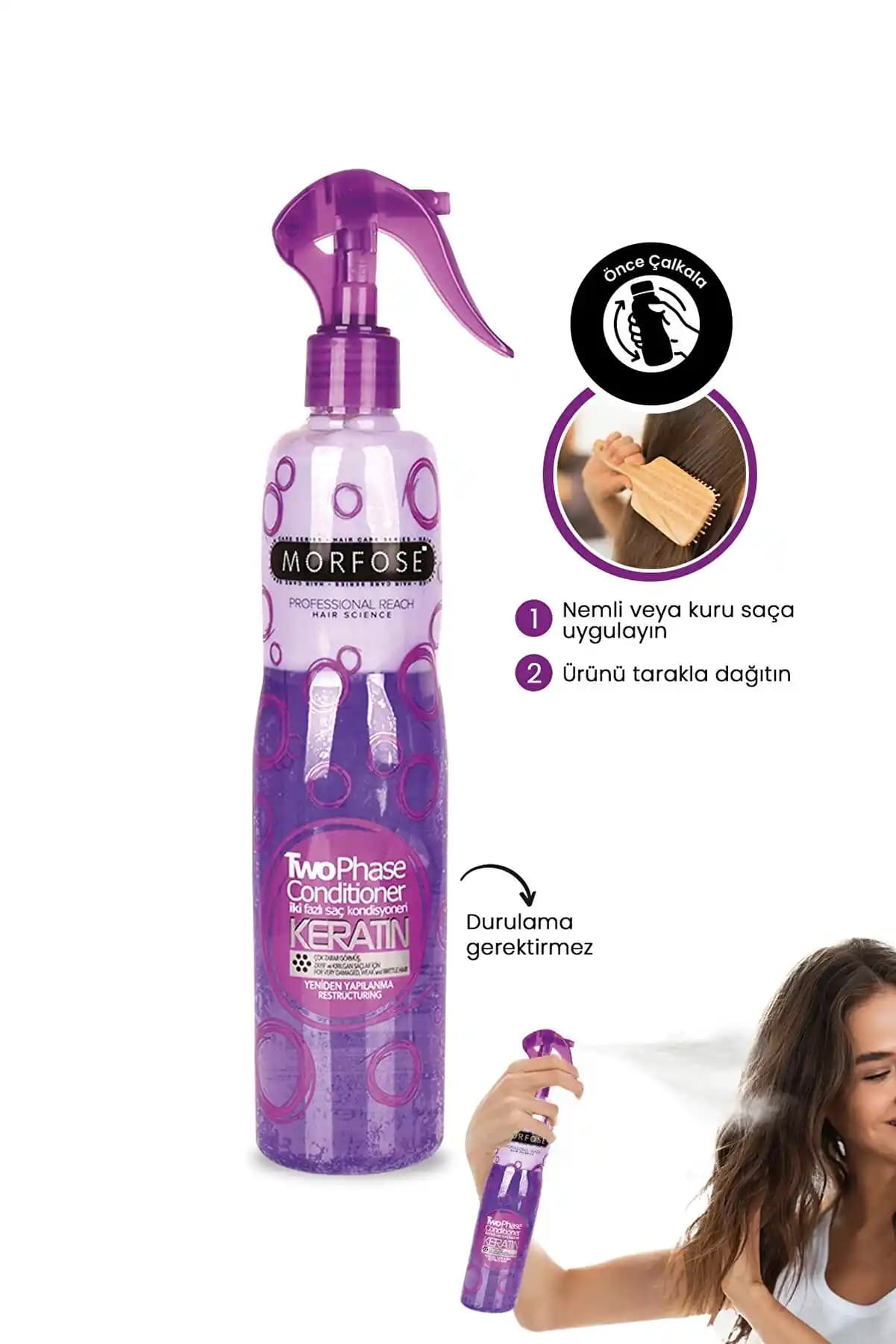 Morfose Fön Suyu: Saçları Isıdan Koruyan ve Kolay Şekil Alan Saç Bakım Ürünü