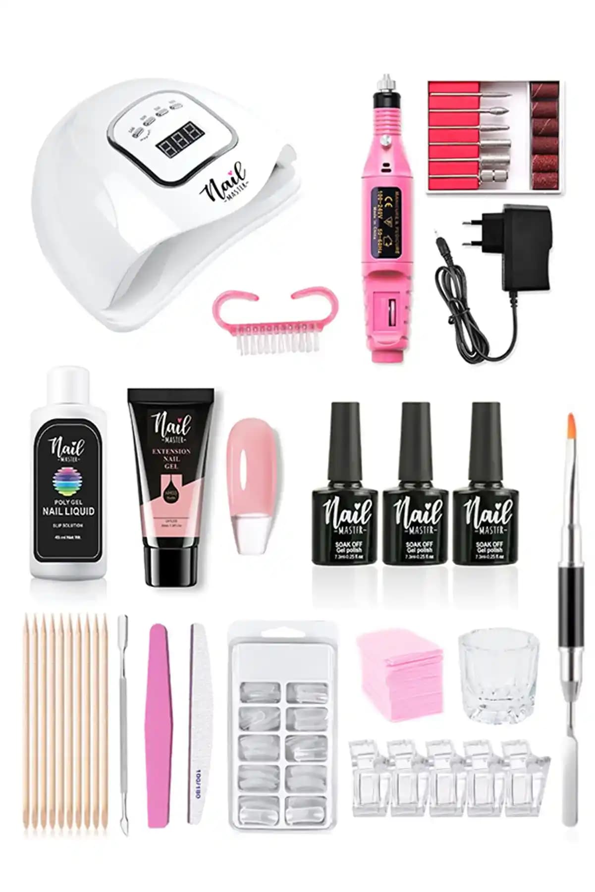 Nail Master Protez Tırnak Seti: Profesyonel ve Dayanıklı Tırnak Bakım Çözümü