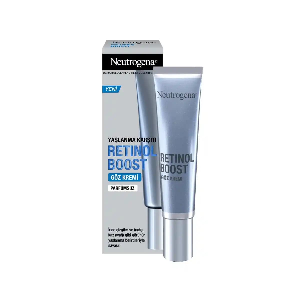 Neutrogena Retinol Boost Yaşlanma Karşıtı Göz Kremi ile Göz Çevresi Bakımında Etkili Çözüm