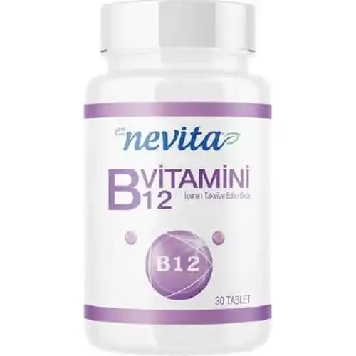 Nevita B12: Cilt, Saç ve Enerji İçin Etkili Vitamin Takviyesi