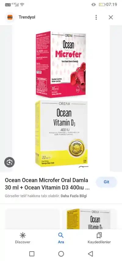 Ocean Bebek Kan Damlası: Doğal ve Hassas Bebek Cilt Bakımında Etkili Çözüm