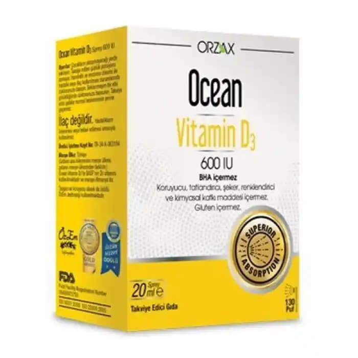 Ocean Vitamin D3 600: Çocuklarda Sağlıklı Büyüme İçin Dozaj ve Kullanım Rehberi