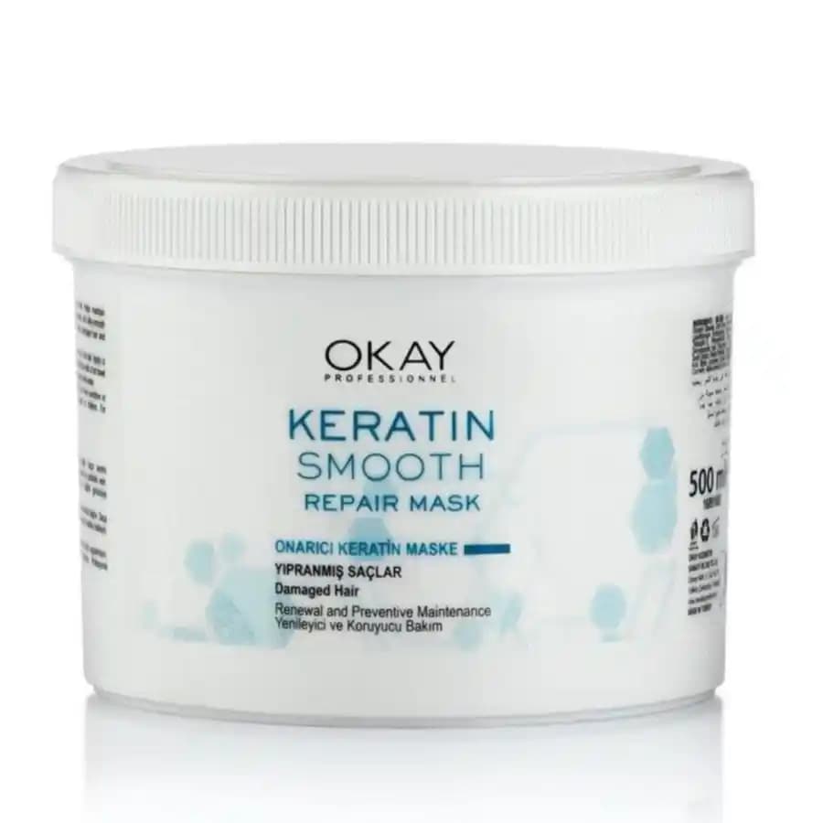 Okay Keratin Maskesi: Yıpranmış Saçlar İçin Derinlemesine Onarıcı ve Nemlendirici Maske