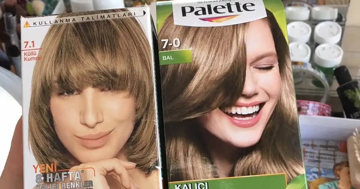 Palette 6.0 ve 7.0 Karışımı ile Doğal ve Kişiselleştirilmiş Saç Renkleri