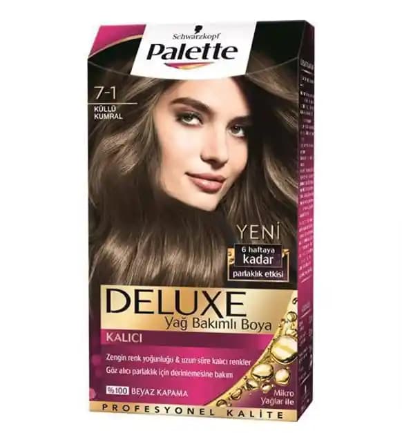 Palette 7.1 Küllü Kumral: Doğal ve Modern Soğuk Alt Tonlu Saç Rengi Seçeneği