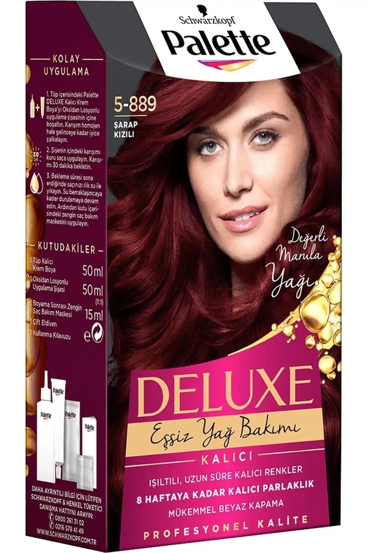 Palette Kızıl Saç Boyası ile Canlı ve Kalıcı Kızıl Tonlarını Keşfedin