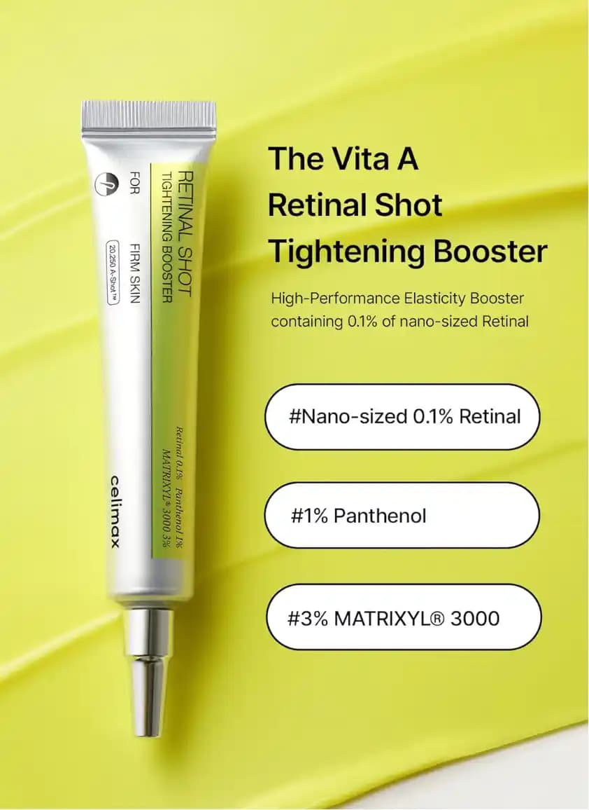 Retinol Shot Tightening Booster: Cilt Sıkılığı ve Gençleştirme İçin Etkili Serum