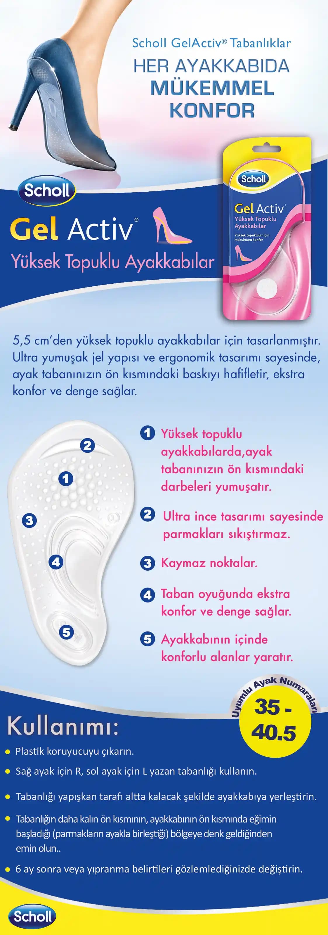 Scholl Tabanlık: Ayak Sağlığını Destekleyen Yenilikçi ve Konforlu Çözümler