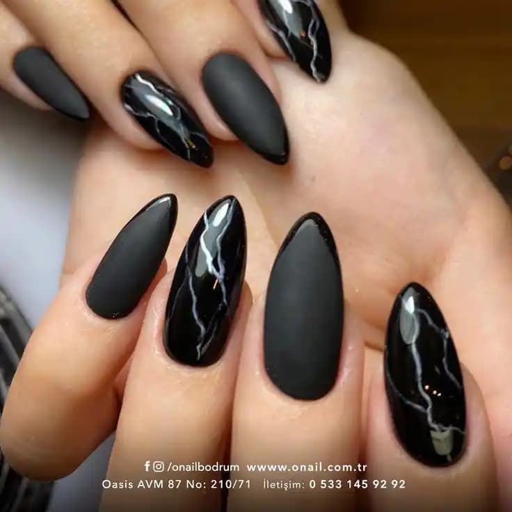 Siyah Jel Tırnak Modelleri: Modern ve Zarif Güzellik Trendleri