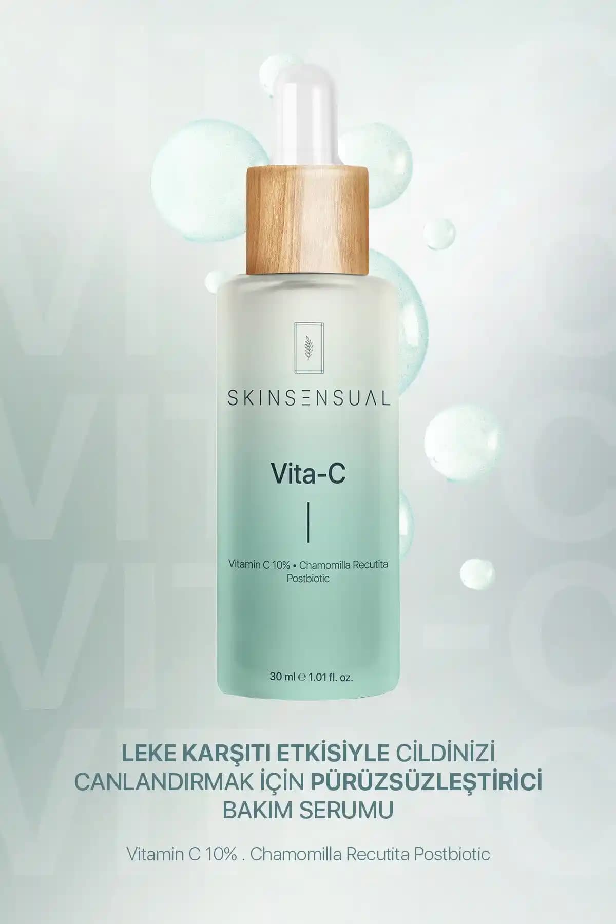 Skin Sensual Vita-C ile Cilt Bakımında Doğal Işıltı ve Yaşlanma Karşıtı Etki